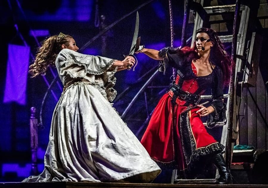 Orlando: Pirates Adventure Dinner Show with Drinks - Cannon blasts, pyrotechnics, and aerial stunts