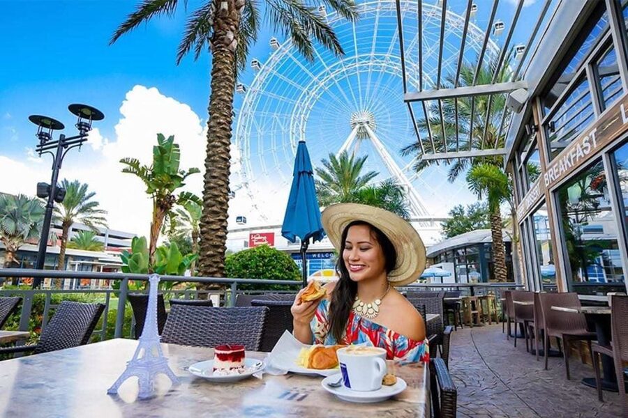Orlando: The Orlando Eye with Optional Attraction Tickets - Arriving at ICON Park and finding the wheel