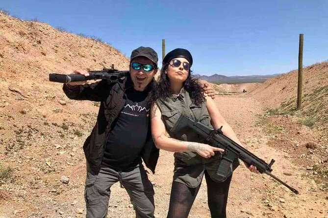 Outdoor Shooting Experience from Las Vegas with Optional ATV Tour - The shooting packages, from Bronze to Ultimate Platinum