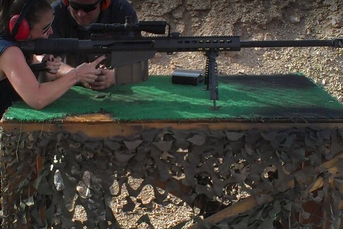 Outdoor Shooting Experience with Transfer and Lunch in Las Vegas - Firing machine guns and film-used firearms