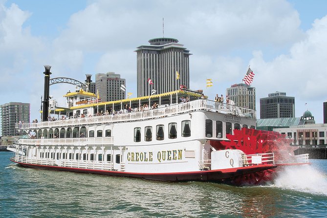 Paddlewheeler Creole Queen Historic Mississippi River Cruise - Boarding at 1 Poydras Street