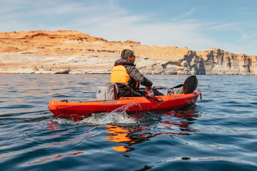 Page/Lake Powell: Guided Kayak & Water Antelope Canyon Tour - Key points to know before you book