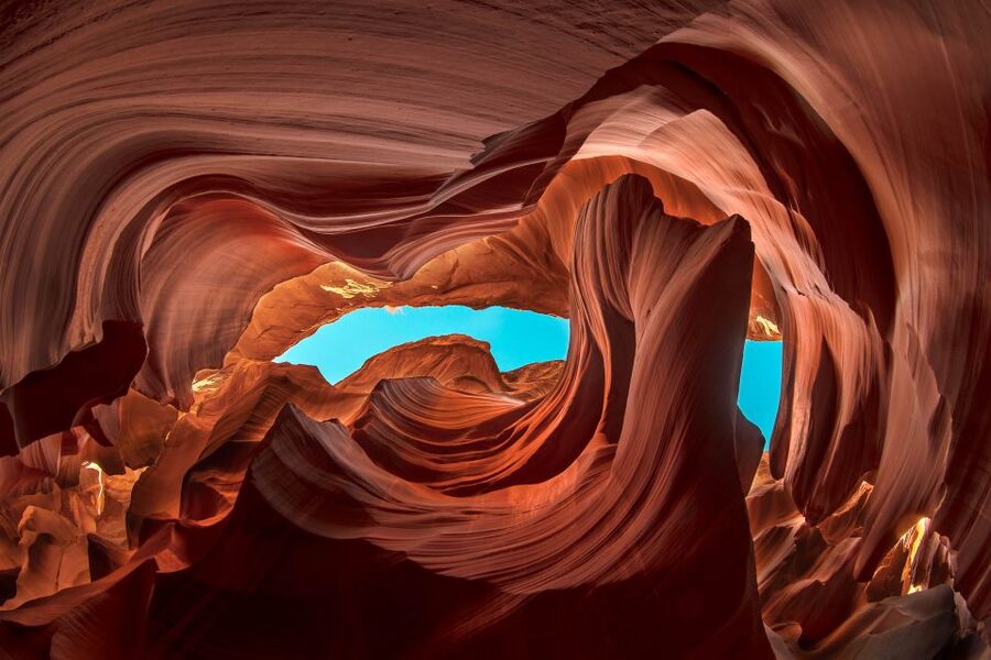 Page: Lower Antelope Canyon Entry and Navajo Guided Tour - Stairs, uneven ground, and the one-hour route