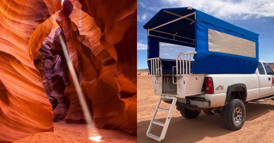 Page: Upper Antelope Canyon Walking Tour with Local Guide - The shuttle ride to the canyon entrance