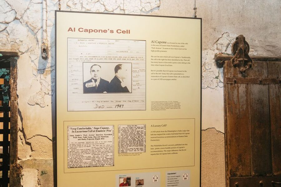 Philadelphia: Eastern State Penitentiary Admission - The cells, corridors, and central design