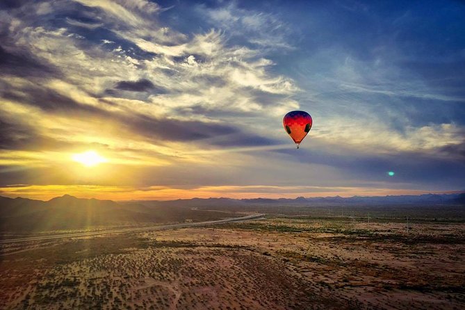 Phoenix Morning Hot Air Balloon Ride with Bubbly + Breakfast - What the pilot adds to the ride