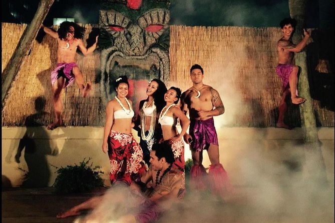 Polynesian Fire and Dinner Show Ticket in Daytona Beach - Dinner begins with music and familiar luau dishes