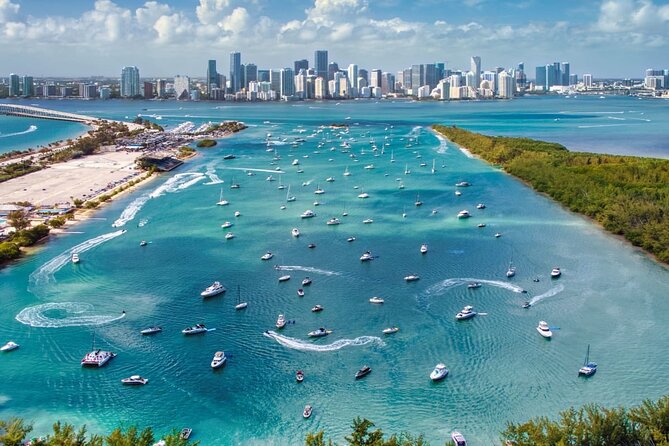 Private Captained Boat Tour in Miami for up to 12 passengers - Fisher Island and the celebrity-home views