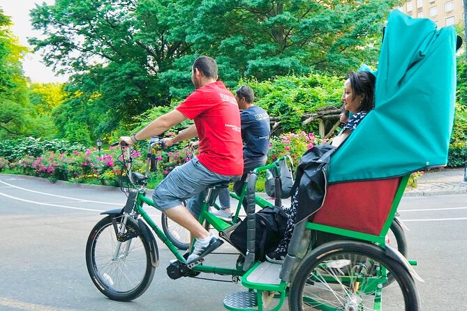 Private Central Park Pedicab Tour - Shakespeare Garden and Belvedere Castle
