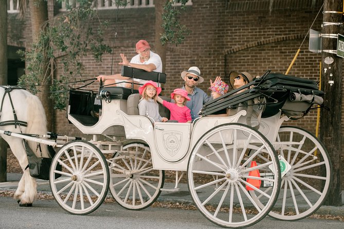 Private Daytime Horse-Drawn Carriage Tour of Charleston - Rainbow Row, The Battery, and the route lottery