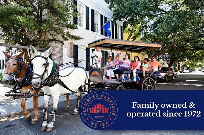 Private Daytime Horse-Drawn Carriage Tour of Charleston - Is $325 a fair price for one hour?