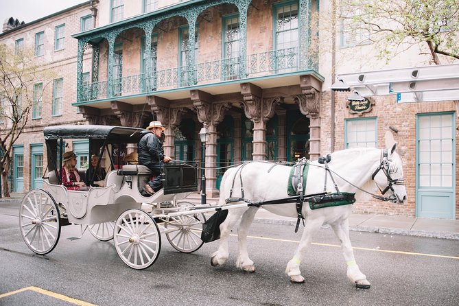 Private Daytime Horse-Drawn Carriage Tour of Charleston - Charleston City Market and the first historic streets