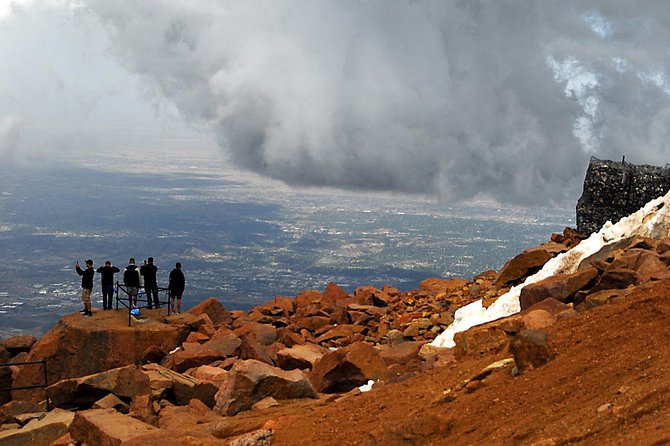 Private Pikes Peak Country And Garden of the Gods Tour from Denver - Pikes Peak at 14,115 feet