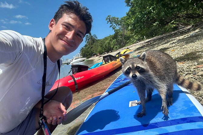 Raccoon Island Exploration on SUP/Kayak - The boat ride to the kayak launch