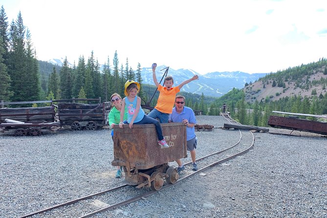 Real Gold Mine Tour with, gold panning and more - The 55-foot ore chute gives the tour a jolt