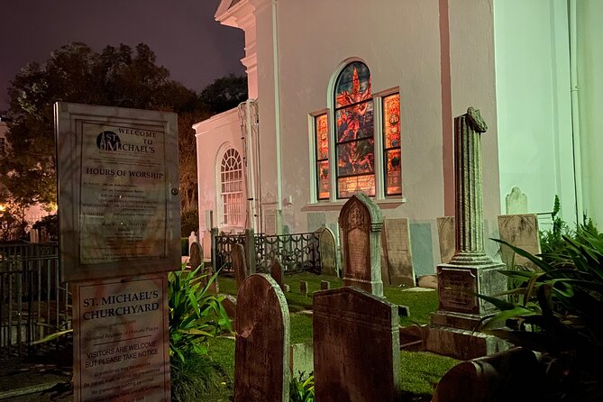 Real Hauntings of Charleston! (Small Group Ghost Tour) - Churchyards and Charleston’s Oldest Church Stories