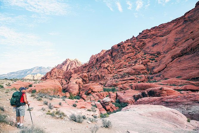 Red Rock Canyon Hike with Transport from Las Vegas - What the scenery feels like on foot