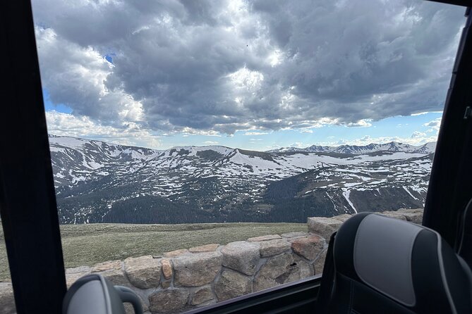 Retractable Glass Top Tour in Rocky Mountain National Park - A break at 11,796 feet