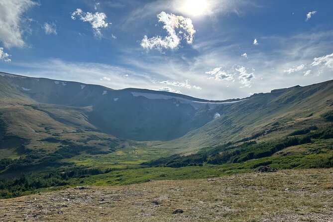 Retractable Glass Top Tour in Rocky Mountain National Park - Trail Ridge Road in the retractable-roof van
