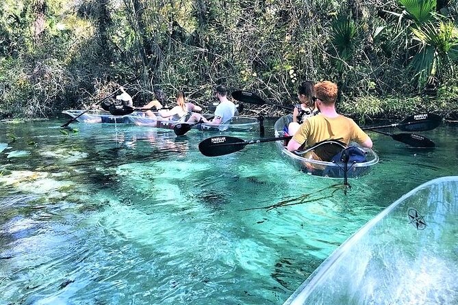 Rock Springs 2-Hour Glass Bottom Guided Kayak Eco Tour - From Kings Landing into Emerald Cut