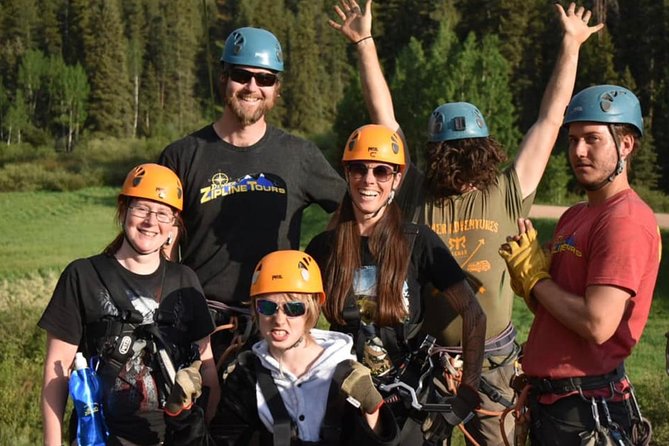 Rocky Mountain 6-Zipline Adventure on CO Longest and Fastest! - Families, nervous beginners, and solo visitors