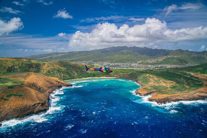 Royal Crown of Oahu - 60 Min Helicopter Tour - Doors Off or On - The Windward Coast and Kāneʻohe Bay