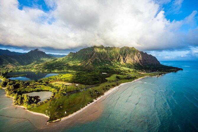 Royal Crown of Oahu - 60 Min Helicopter Tour - Doors Off or On - Dole Plantation and Pearl Harbor on the return