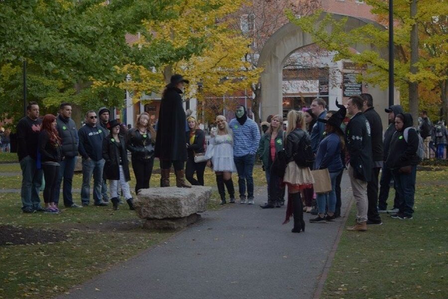 Salem Night Tour: Haunt and History Guided Night Tour - The Salem Witch Trials Memorial and Salem’s darker past