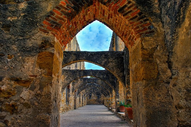 San Antonio Missions UNESCO World Heritage Sites Tour - Mission Concepción: original color and quiet spaces