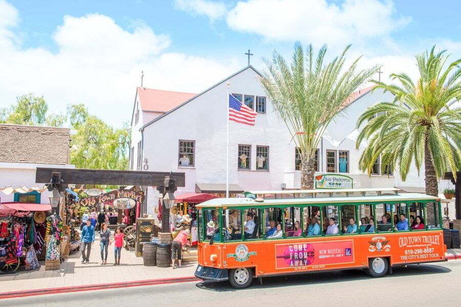 San Diego: Hop-on Hop-off Narrated Trolley Tour - Old Town and the Route 66 starting point