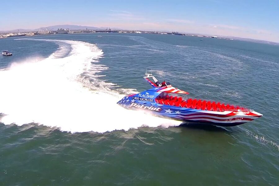 San Diego: Patriot Jet Boat Thrill Ride - Safety, health, and who should skip it