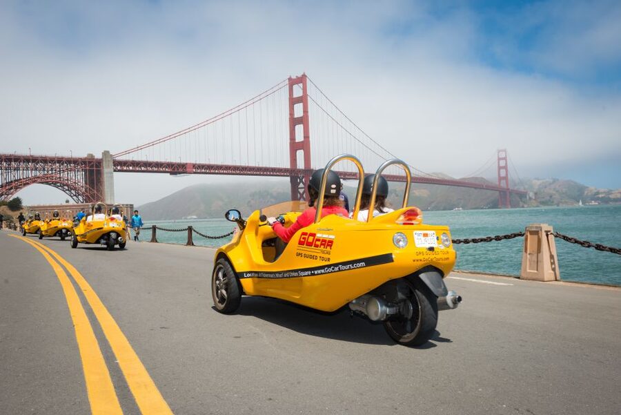 San Francisco: 3-Hour Early Bird GoCar Tour - Crissy Field and the first Golden Gate views