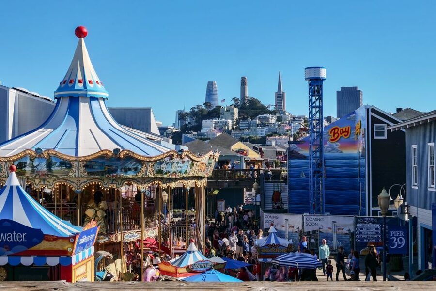 San Francisco: Alcatraz Island & 48-Hour Hop-On Hop-Off Tour - Aquarium by the Bay and the Wharf