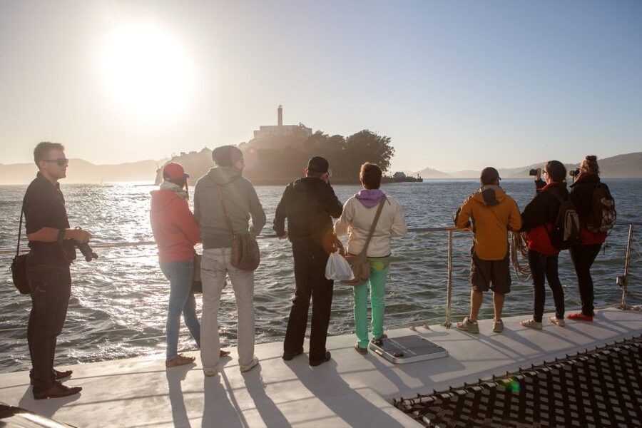 San Francisco Bay Sunset Cruise by Luxury Catamaran - What the 90-minute route feels like