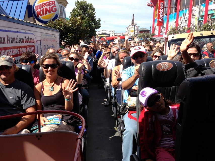 San Francisco: Hop-On Hop-Off Deluxe Bus Tour with 20 Stops - Stops 6 to 10: Piers, Ghirardelli Square, and the Palace of Fine Arts