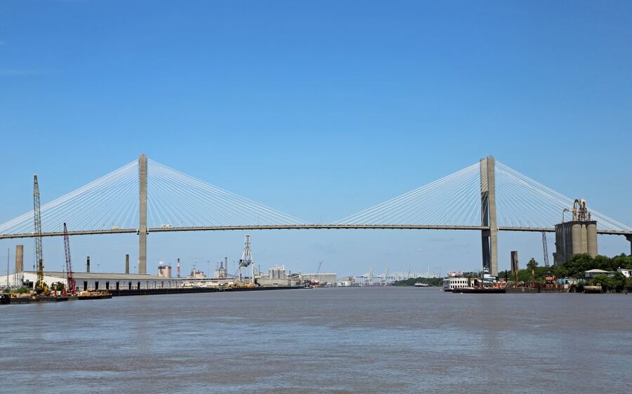 Savannah: Riverboat Narrated Harbor Sightseeing Cruise - Old Fort Jackson and the artillery piece