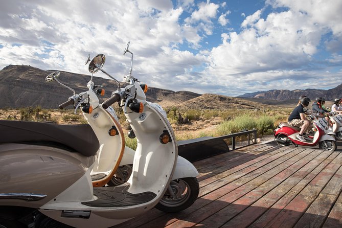 Scooter Tours of Red Rock Canyon - Three scenic stops for photos and local stories