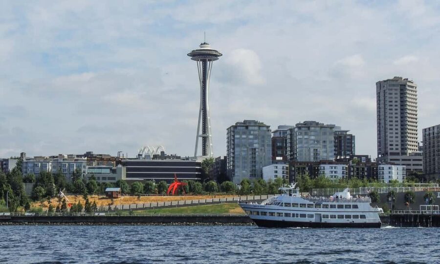 Seattle: Harbor Cruise with Local Guide - T-Mobile Park, Smith Tower, and downtown from the bay