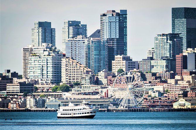 Seattle's Original Guided Harbor Cruise - The Space Needle from a fresh angle