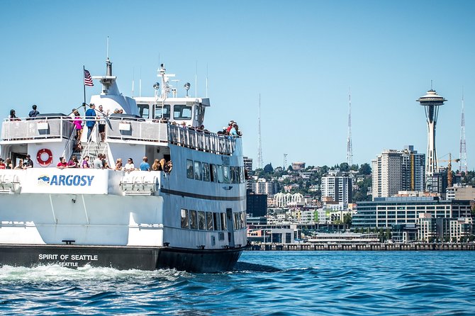 Seattle's Original Guided Harbor Cruise - Pier 57 and the Seattle Great Wheel