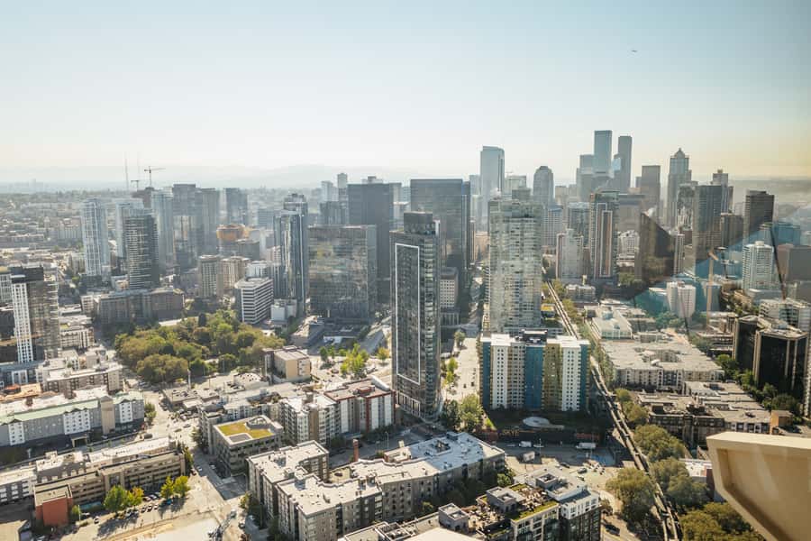Seattle: Space Needle & Chihuly Garden and Glass Ticket - The 42-second ride to 520 feet