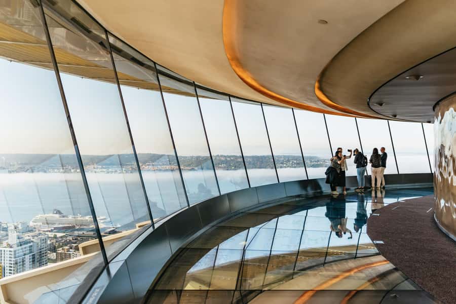 Seattle: Space Needle & Chihuly Garden and Glass Ticket - Trading the voucher for a Space Needle time