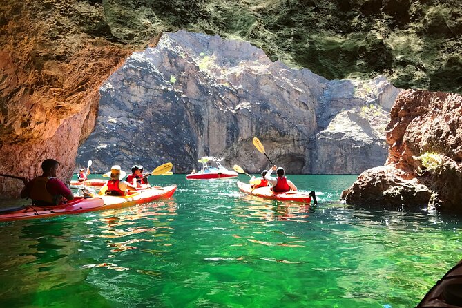 Self‑Drive Emerald Cave Kayak Tour in Black Canyon - Getting set up with a kayak and safety gear