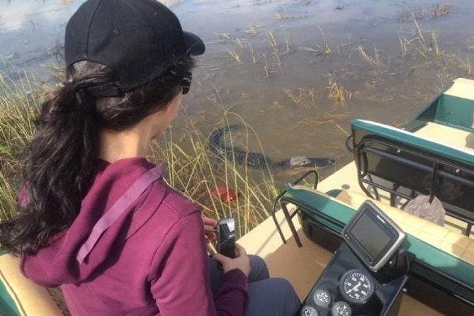 Semi-Private 1-Hour Airboat Tour of Miami Everglades - A small group instead of a crowded boat