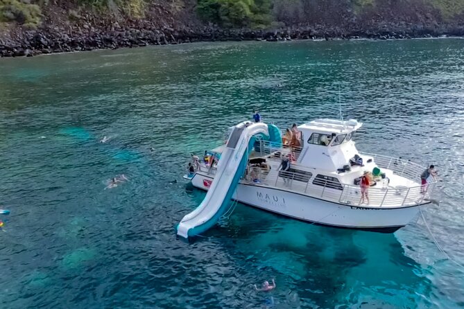 Small Group Coral Gardens Snorkel & Waterslide Adventure - A 12:30 pm start from Maalaea