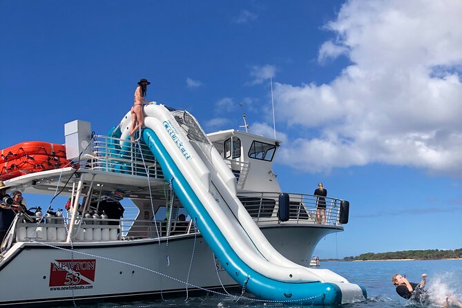 Small Group Coral Gardens Snorkel & Waterslide Adventure - Crew service and family appeal