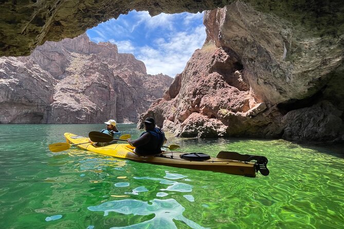 Small-Group Emerald Cave Kayak Tour on Colorado River - Swim breaks in water around 52 to 54 degrees