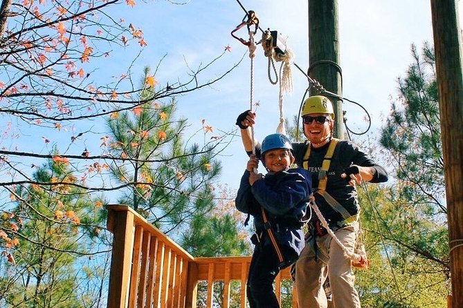 Small-Group Zipline Tour in Hot Springs - The trail walks are part of the tour