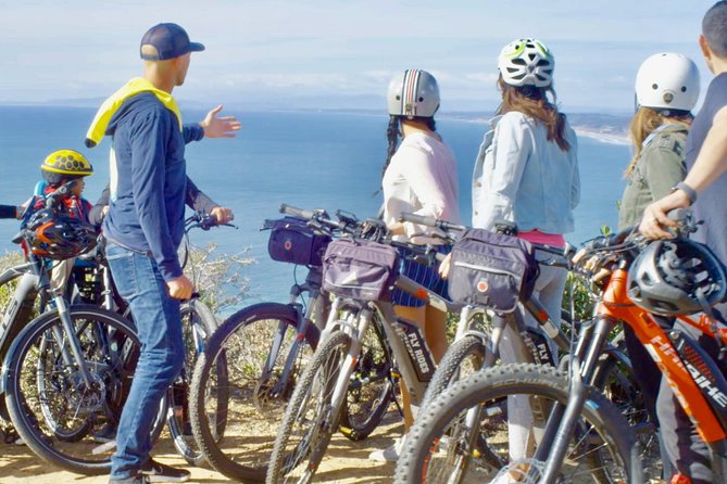 SoCal Riviera Electric Bike Tour of La Jolla and Mount Soledad - Starting at Herschel Avenue with an easy bike lesson