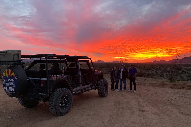 Sonoran Desert Jeep Tour at Sunset - Leaving Scottsdale for the Sonoran Desert